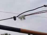 Two reflector wires joined at tip